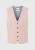Taylor & Wright Rosewood Pink Slim Fit Suit Waistcoat - Extra small Image 5