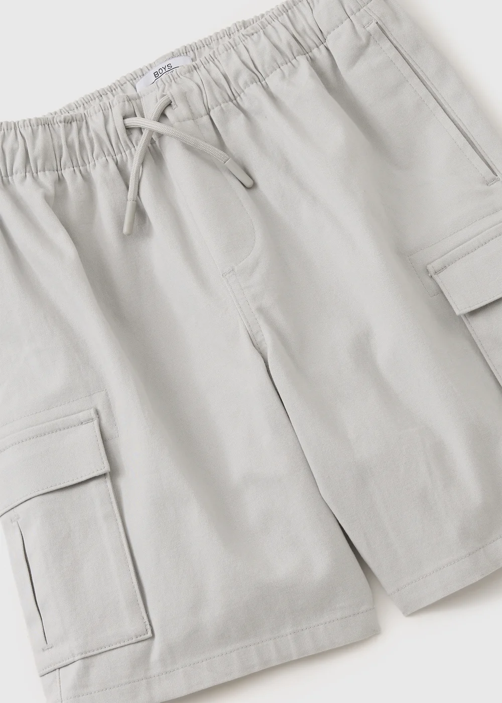 Boys Grey Cargo Shorts (7-15yrs) - 8 Yrs Image 2
