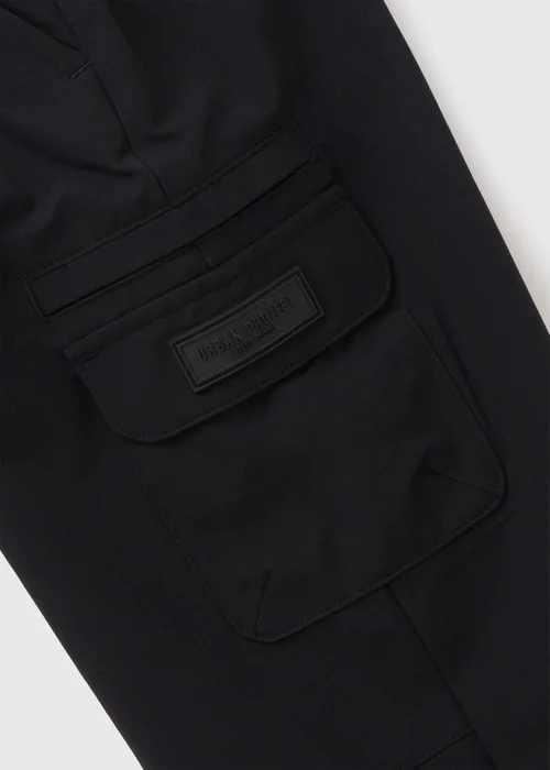 Boys Black Cargos (1-7yrs) - 1 half year to 2 Image 2
