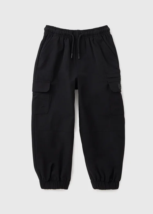 Boys Black Cargos (1-7yrs) - 1 half year to 2 Image 1