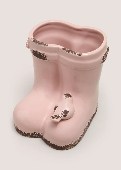 Pink Welly Planter Image 2