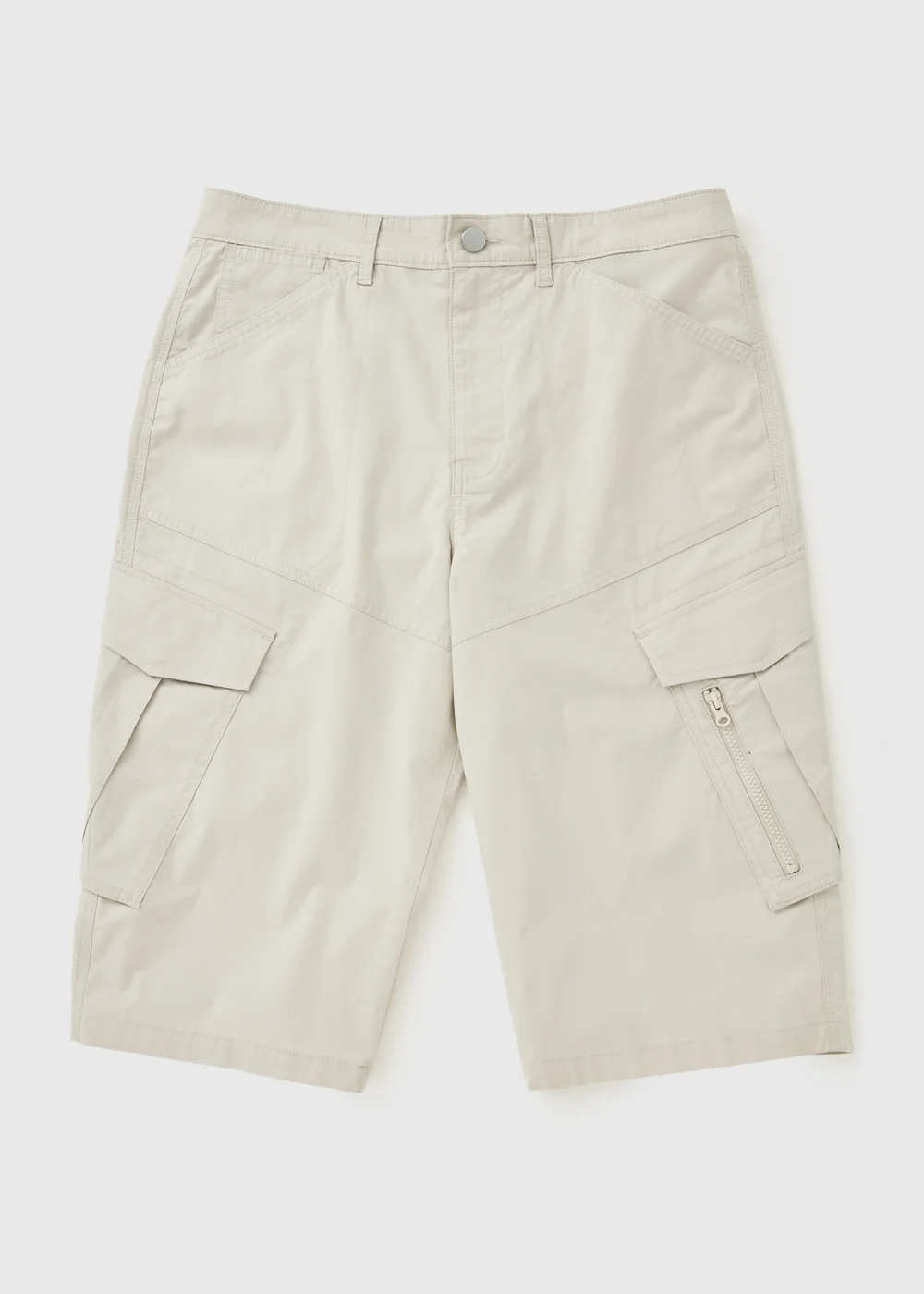 Bone 3/4 Length Cargo Shorts - 30 Image 4