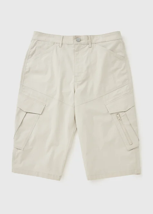 Bone 3/4 Length Cargo Shorts - 30 Image 4