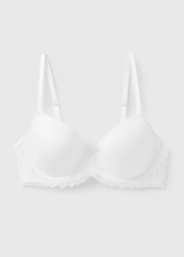 White Comfort Luxe Supersoft T-Shirt Bra