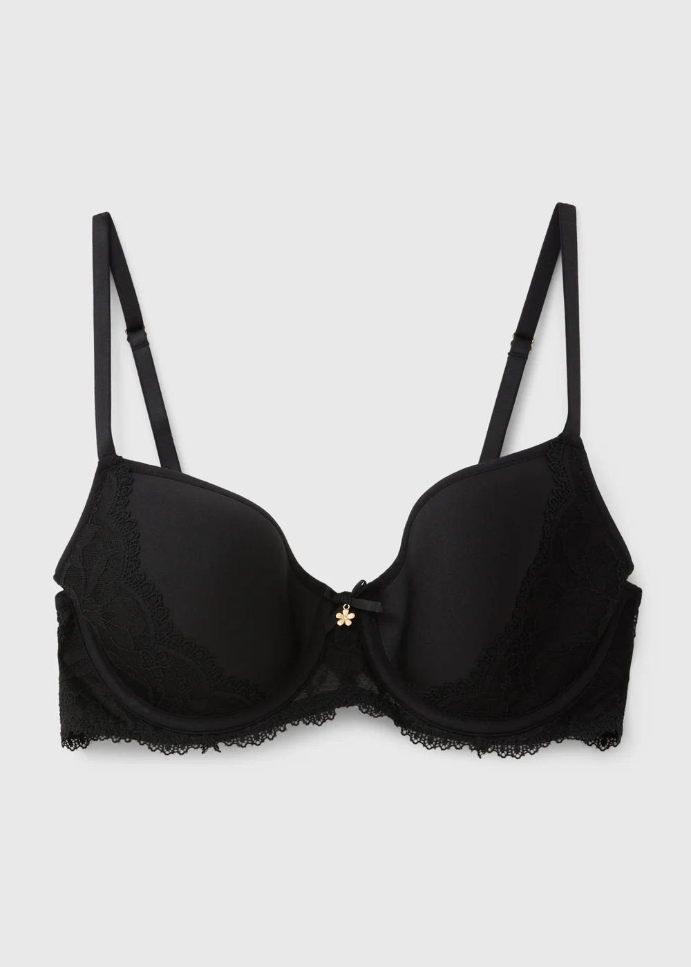 Black Comfort Spacer Bra - 34A Image 1
