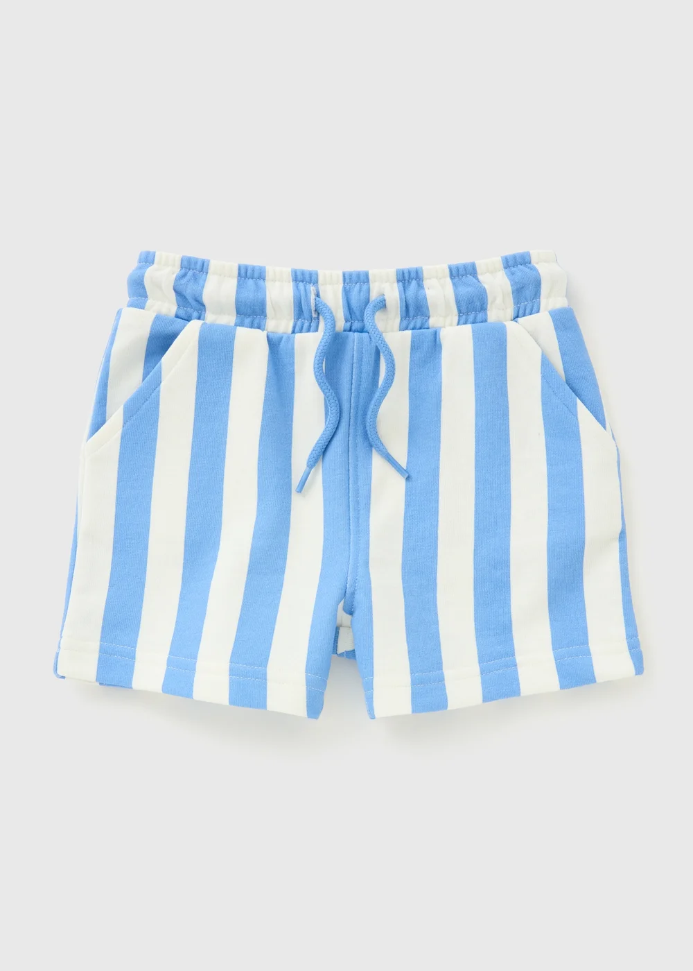 Buy Blue Denim Bleached Stripe Shorts 1-2 years | Kids Holiday Clothes | Tu Buy Blue Denim Bleached Stripe Shorts 1-2 years | Kids Holiday Clothes | Tu