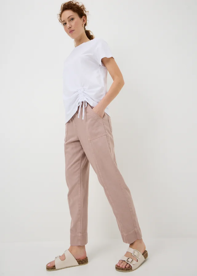 Pink Utility Joggers