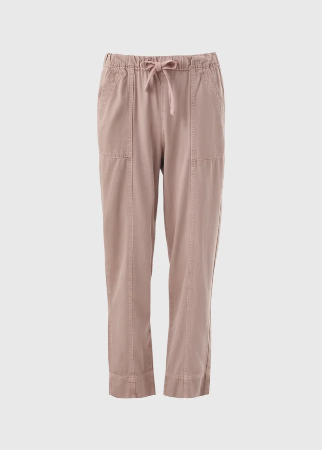 Pink Utility Joggers
