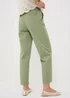 Khaki Tapered Leg Chinos - Size 8 Image 2