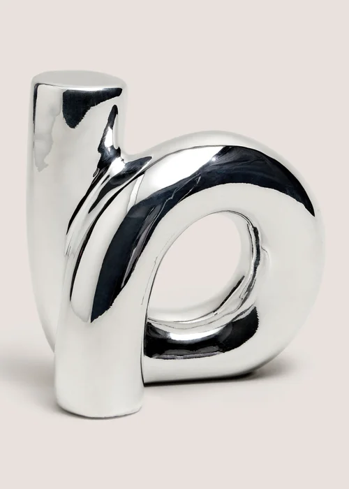 Chrome Knot Ornament Image 1