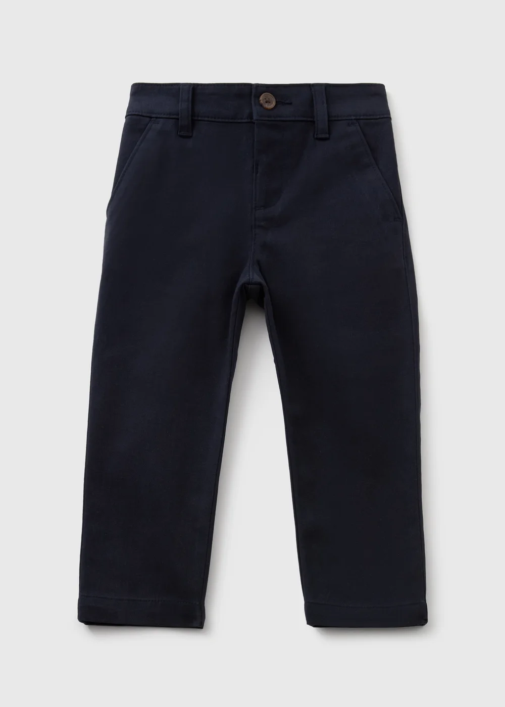 Boys Navy Chinos (1-7yrs) - 1 half year to 2 Image 1