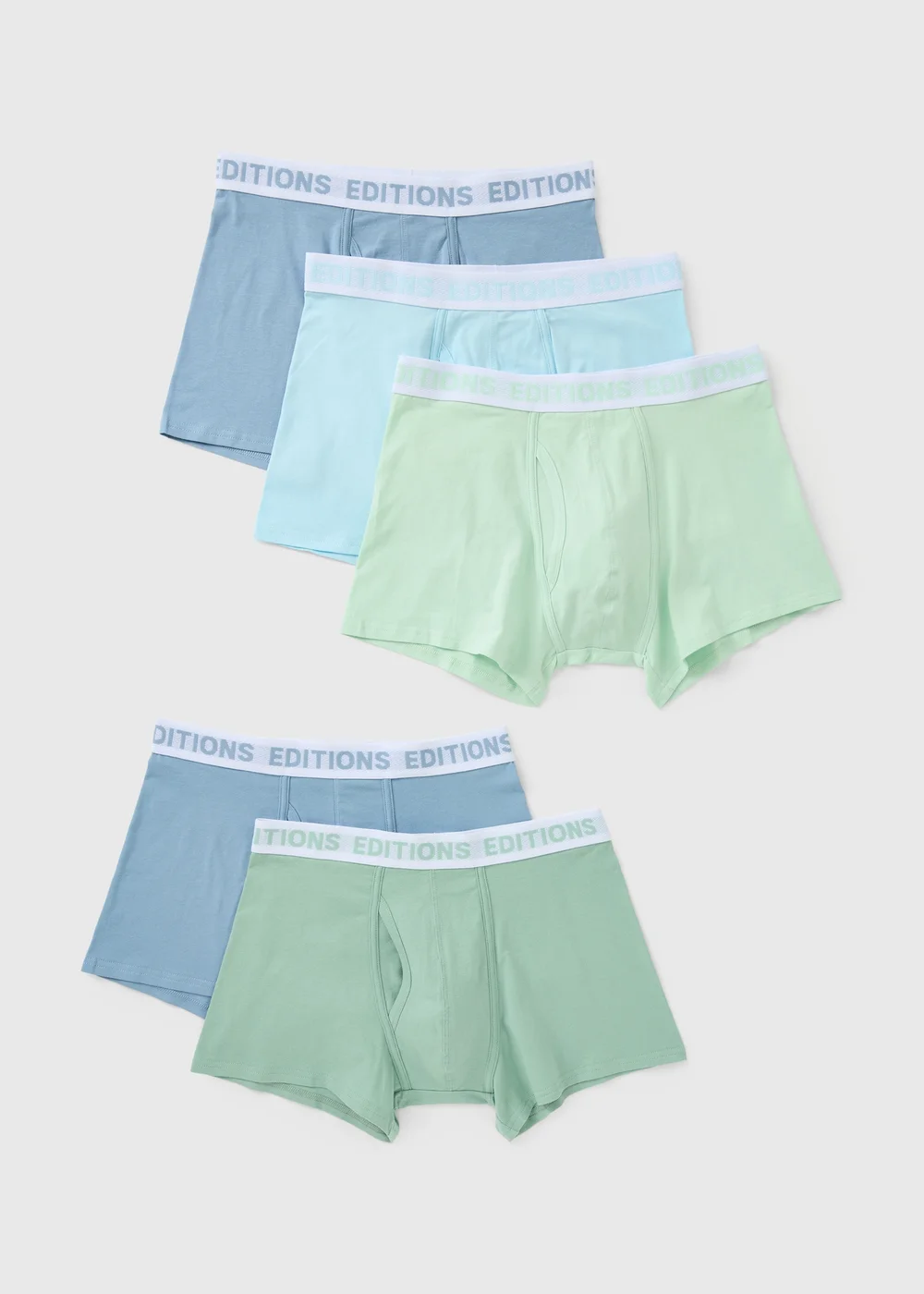 5 Pack Pastel Trunks - XS Image 1