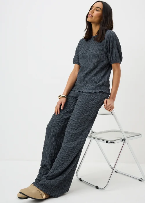Slate Bubble Texture Co Ord Top - 8 Image 2