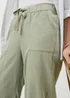 Papaya Petite Khaki Utility Jogging Bottoms - Size 6 Image 2