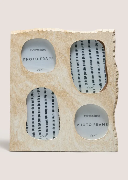 Marble Large Multi Photo Frame Image 1