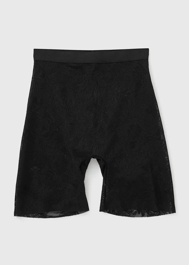 Black Lace Anti Chafing Shapewear Shorts