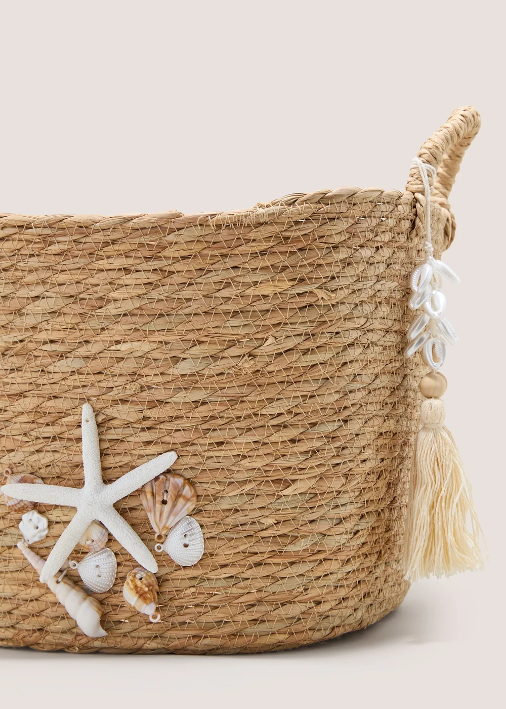 Shell Woven Basket Image 2