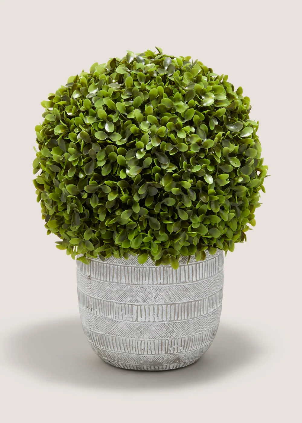 Grey Ball Topiary Image 1