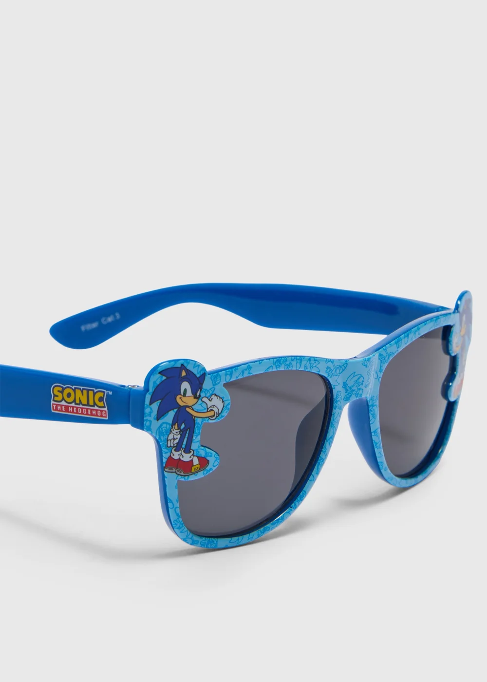 Sonic The Hedgehog Kids Blue Sunglasses Image 2