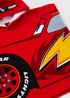 Cars Boys Red Lightning McQueen Poncho - One Size Image 2