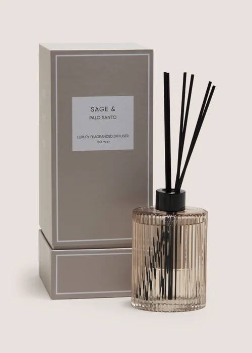 Sage & Palo Santo Luxury Fragranced 180ml Diffuser Image 1