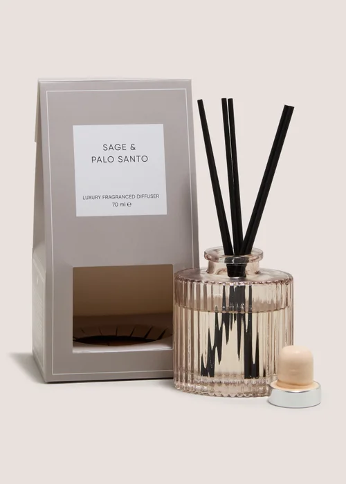 Sage & Palo Santo Luxury Fragranced 70ml Diffuser Image 1
