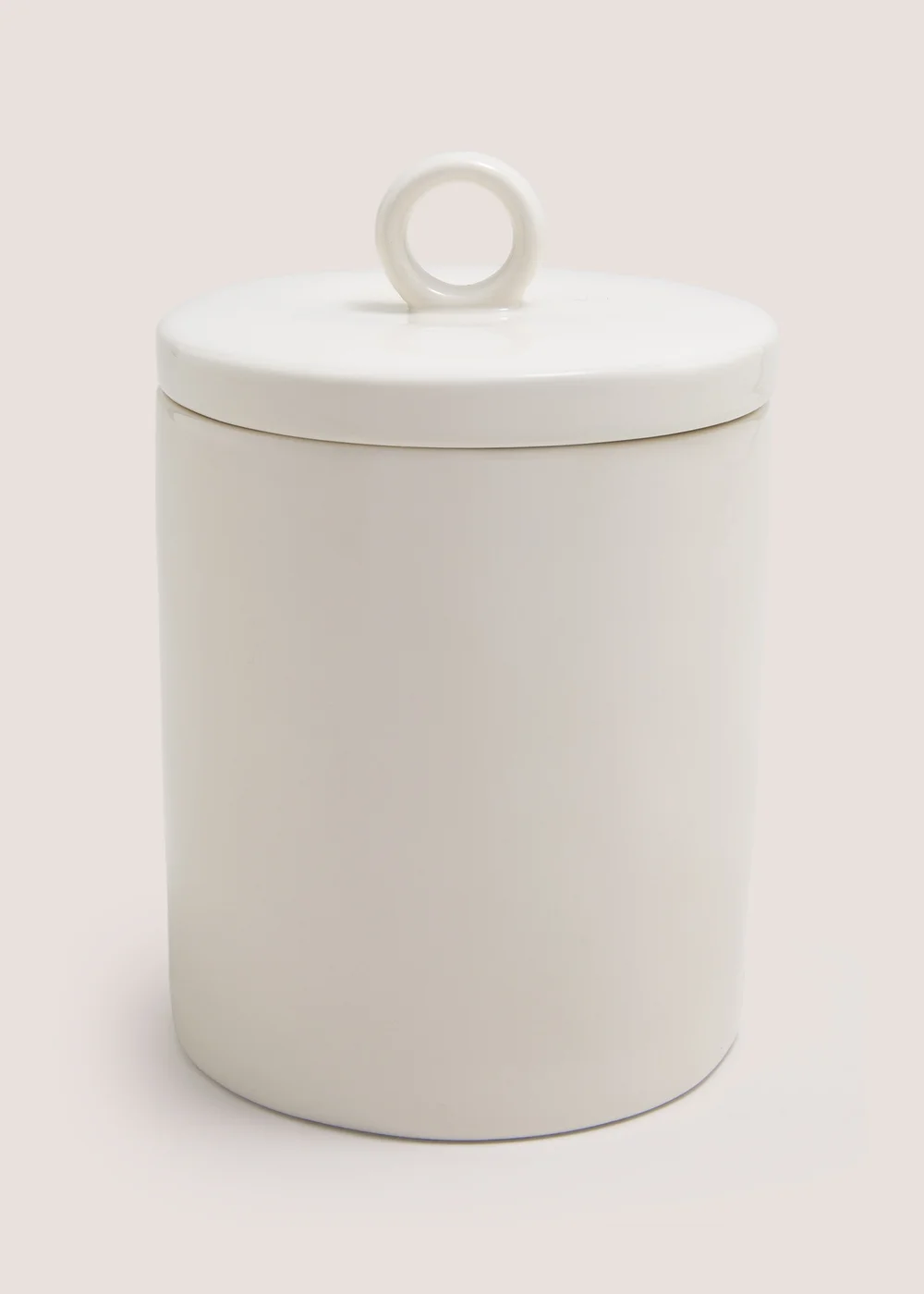 Stoneware Laundry Jar Image 1