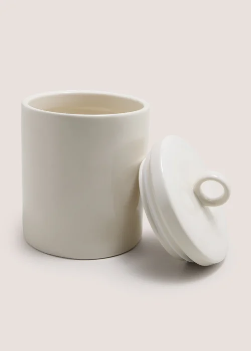 Stoneware Laundry Jar Image 2