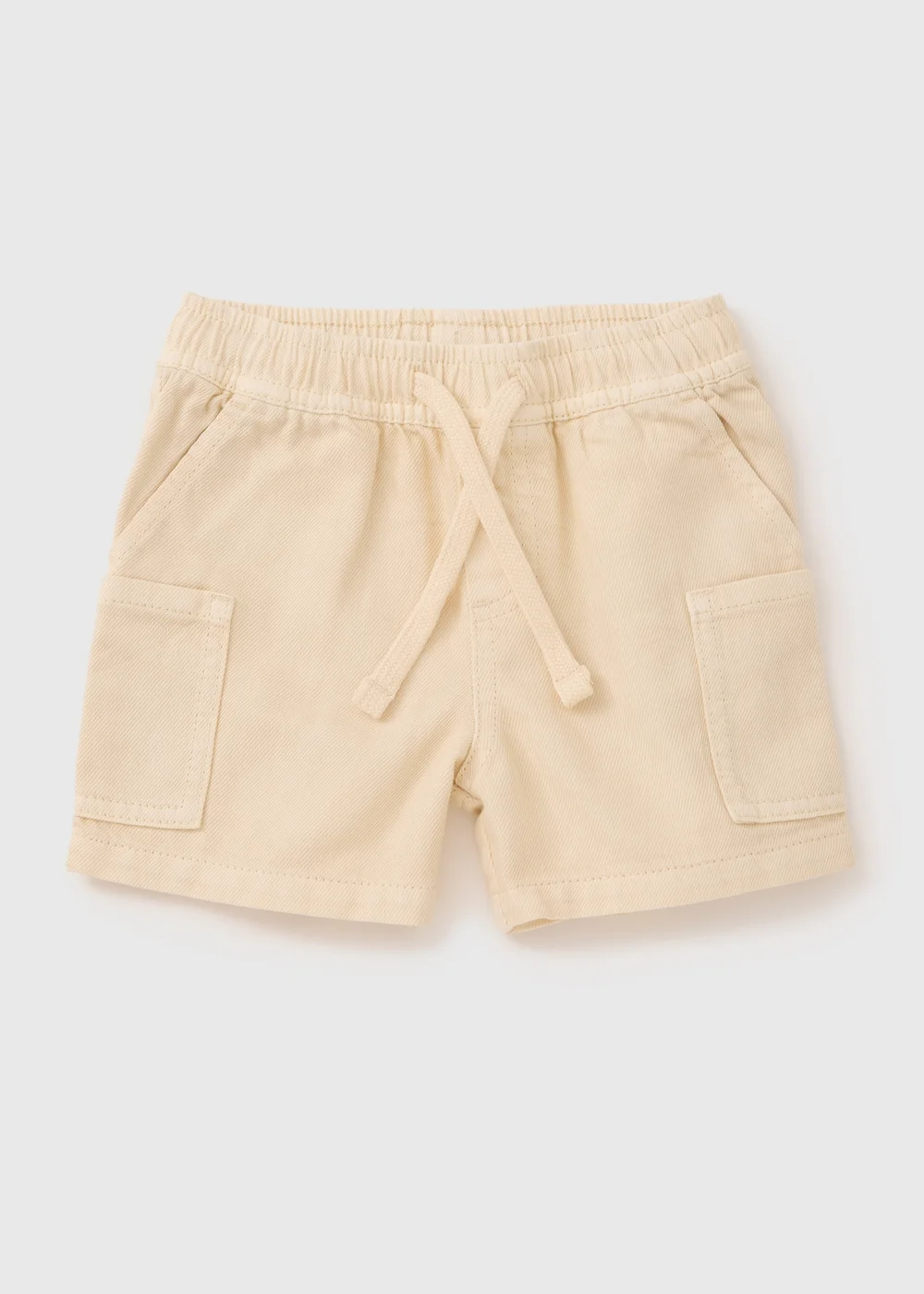 Boys Stone Dye Twill Shorts (1-7yrs) - Age 3 - 4 Years Image 1