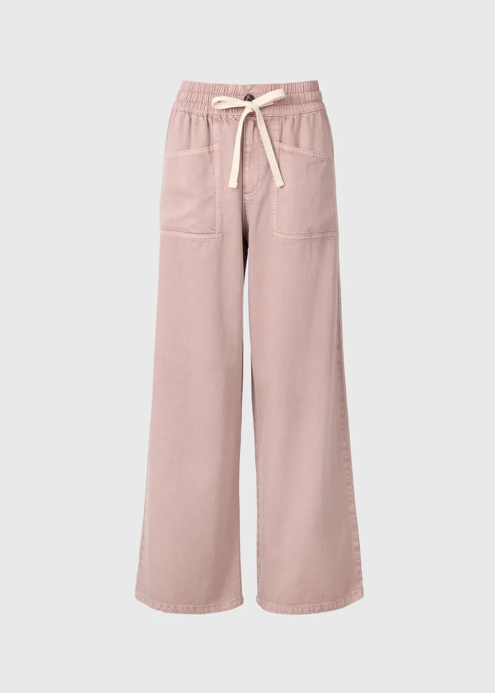 Pink Utility Wide Leg Trousers - 22/L33 Image 4