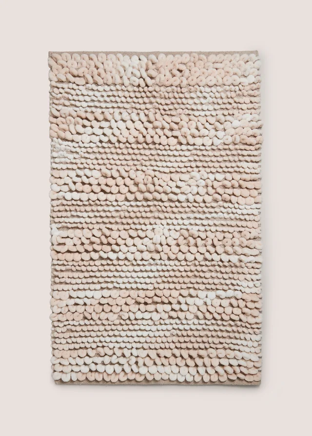 Neutral Chenille Bath Mat