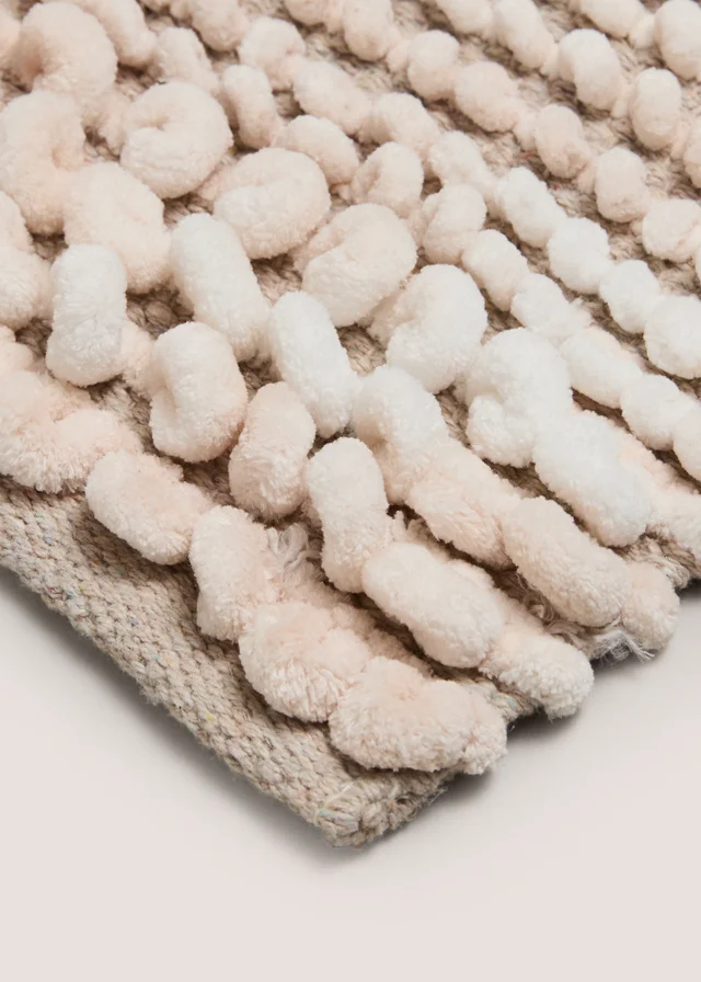 Neutral Chenille Bath Mat