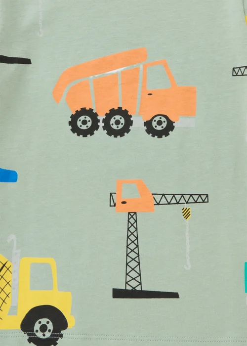 Boys Sage Vehicle T-Shirt (1-7yrs) - 1-1.5 Yrs Image 2