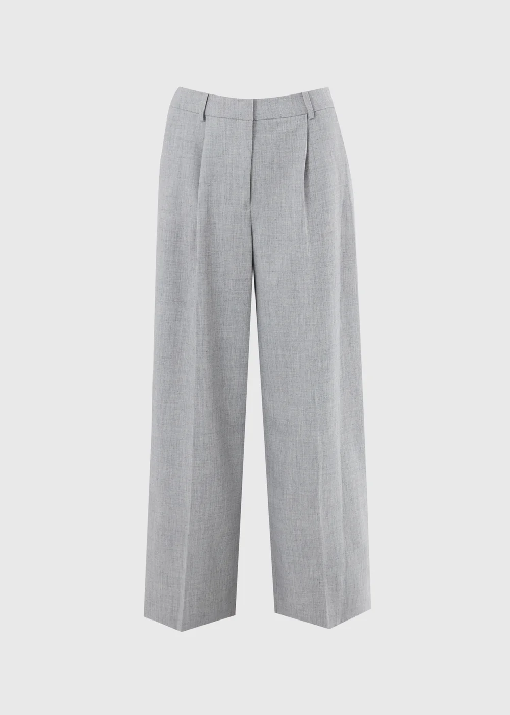 Et Vous Grey Marl PVL Wide Leg Co Ord Trousers - 14/L31 Image 4