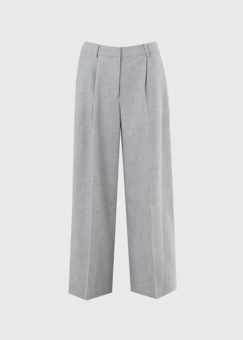Et Vous Grey Marl PVL Wide Leg Co Ord Trousers - 14/L31 Image 4