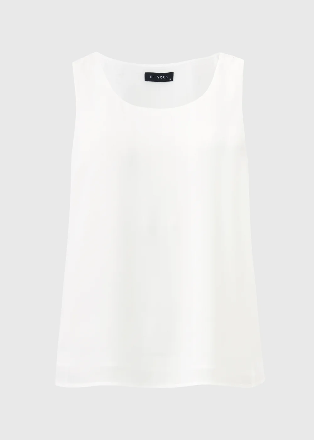 Et Vous Cream Vest Top - 8 Image 2