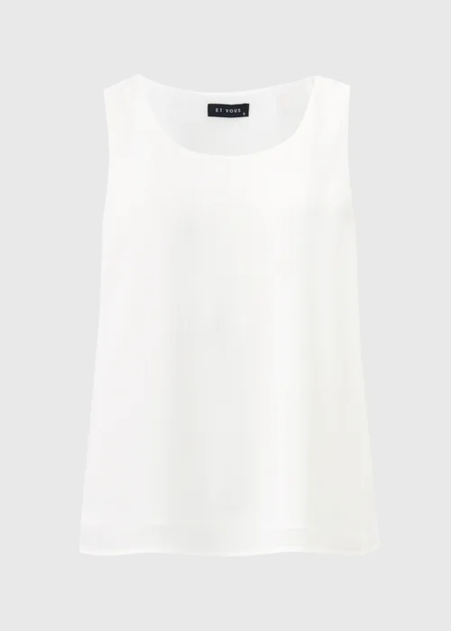 Et Vous Cream Vest Top - 8 Image 2