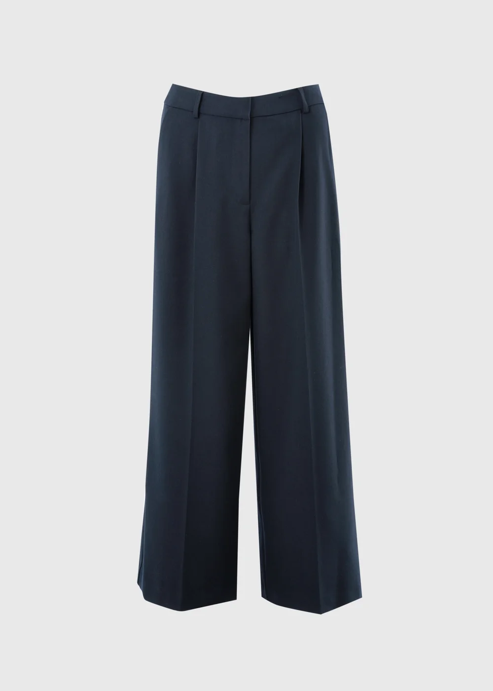 Et Vous Navy PVL Wide Leg Co Ord Trousers - 22/L29 Image 1