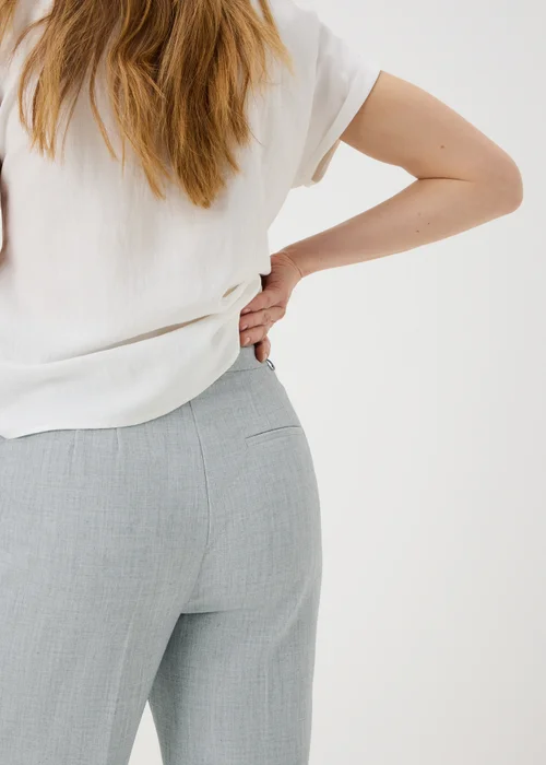 Et Vous Grey Marl PVL Tapered Co Ord Trousers - 20 S Image 3