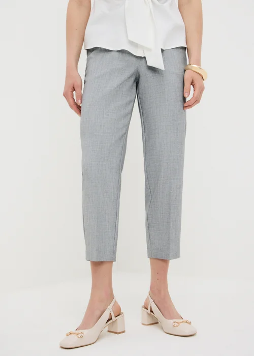 Et Vous Grey Marl PVL Tapered Co Ord Trousers - 20 S Image 2