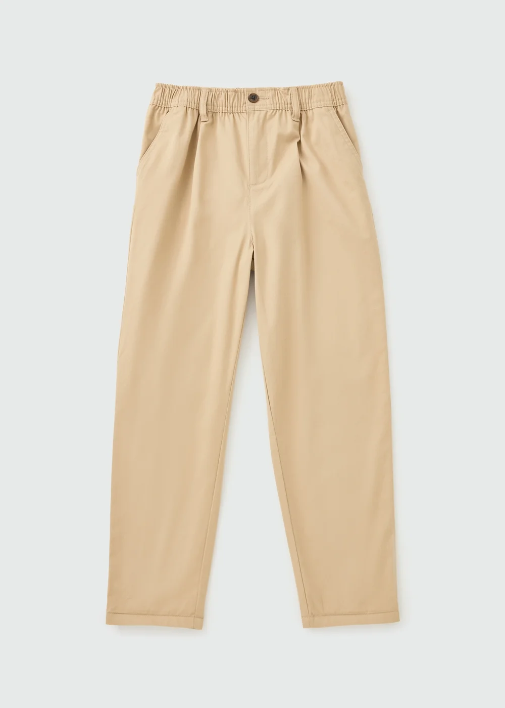 Boys Stone Loose Fit Trousers (7-15yrs) - Age 12 Years Image 1