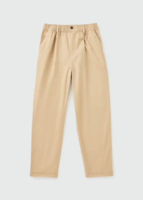 Boys Stone Loose Fit Trousers (7-15yrs) - Age 12 Years Image 1