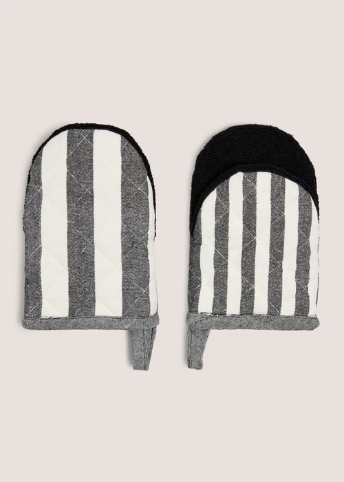 Black Striped Pot Grabbers Image 1