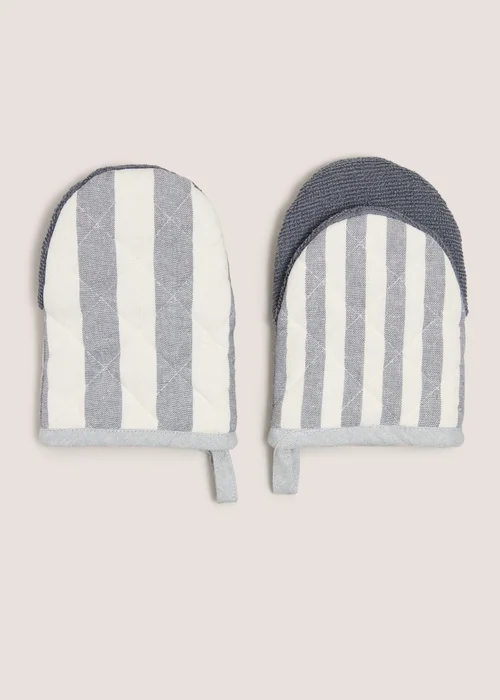 Grey Striped Pot Grabbers Image 1