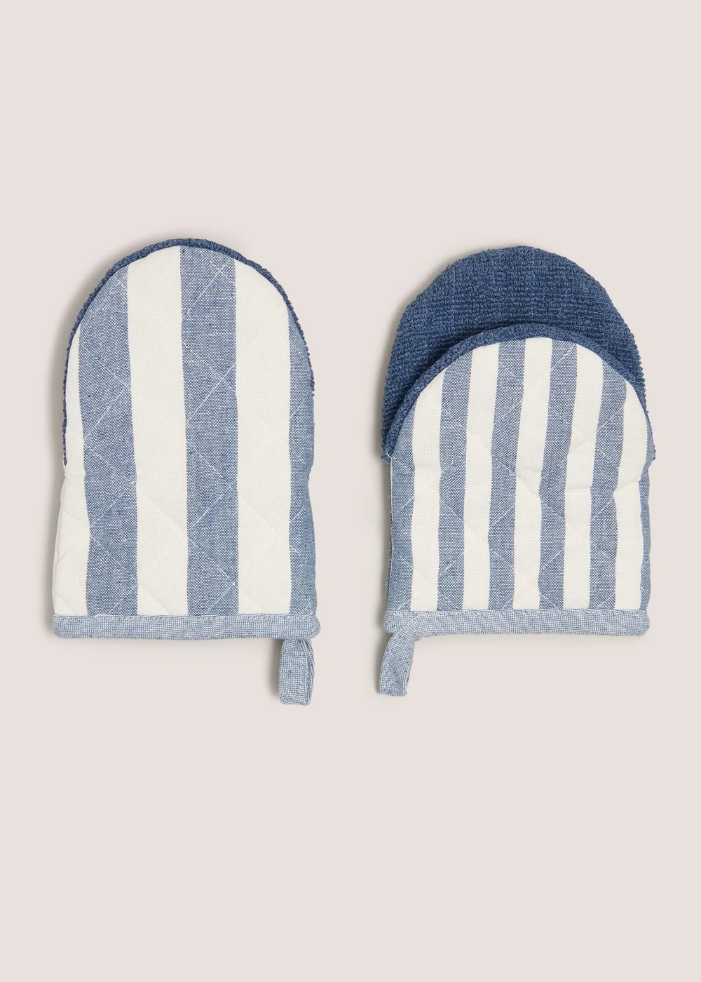 Blue Striped Pot Grabbers Image 1
