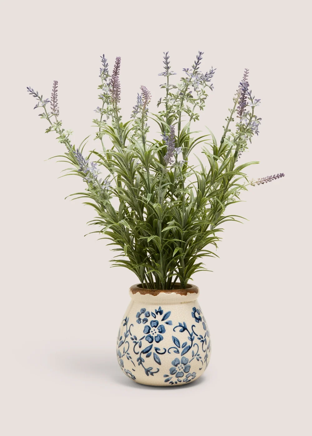Small Lavender Jacobean Pot Image 1
