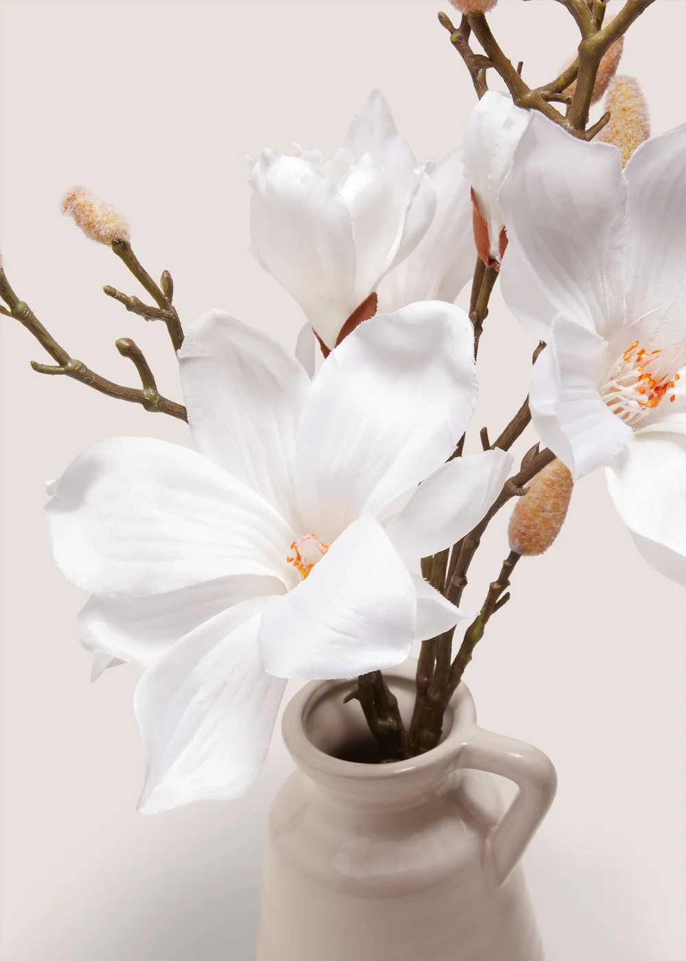White Magnolia In Jug Image 2