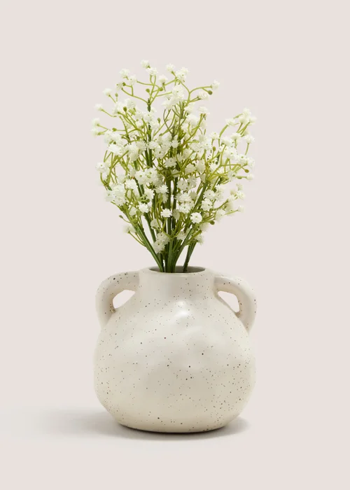 Gypsophila In Speckle Pot Image 1