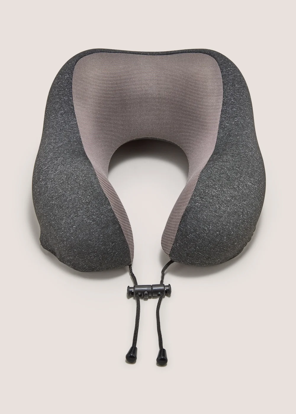 Black Travel Pillow Image 1