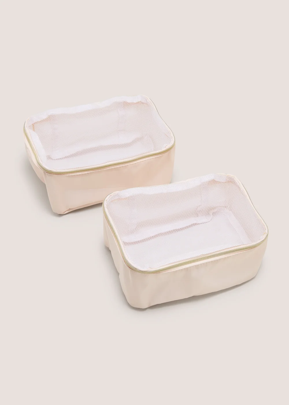2 Pack Natural Small Packing Cubes Image 1